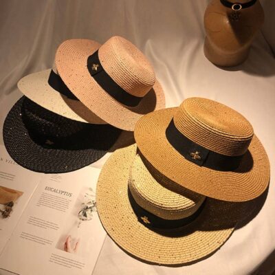 HW170 Straw Bee hats