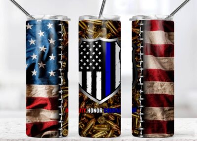 Blue Line Tumbler