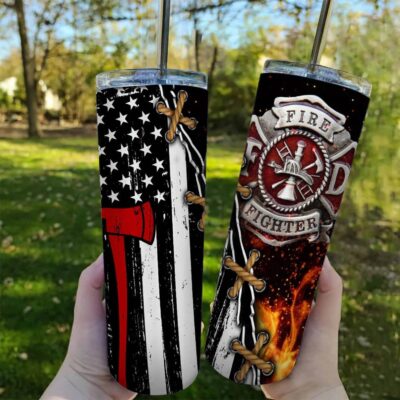 Firefighter Tumbler