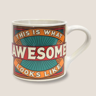 This is what AWESOME looks like - Ceramic Mug