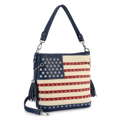 American Flag Hobo Crossbody