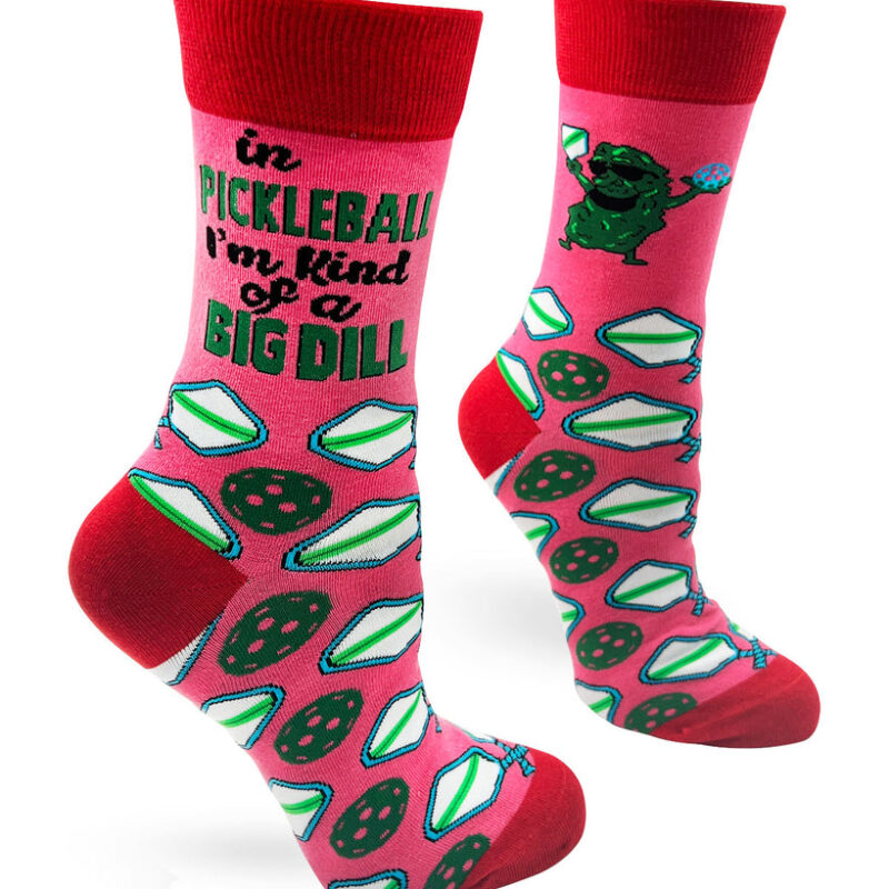 In Pickleball I'm Kind of a Big Dill Women's Crew Socks