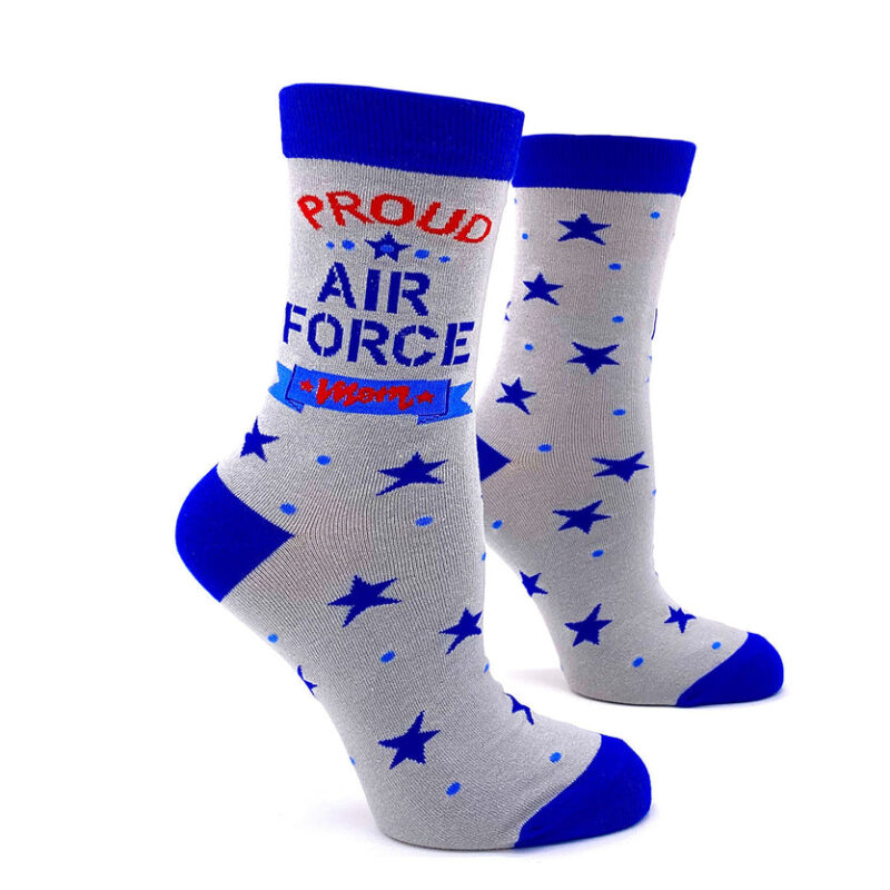 Proud Air Force Mom Women's Crew Socks