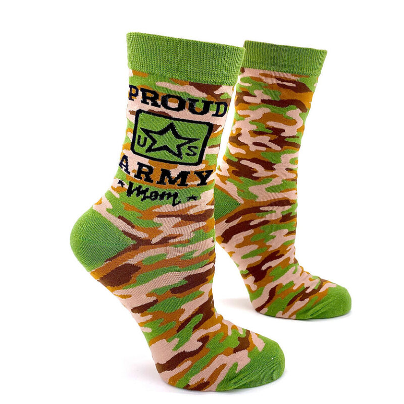 Proud US ARMY Mom Women's Crew Socks