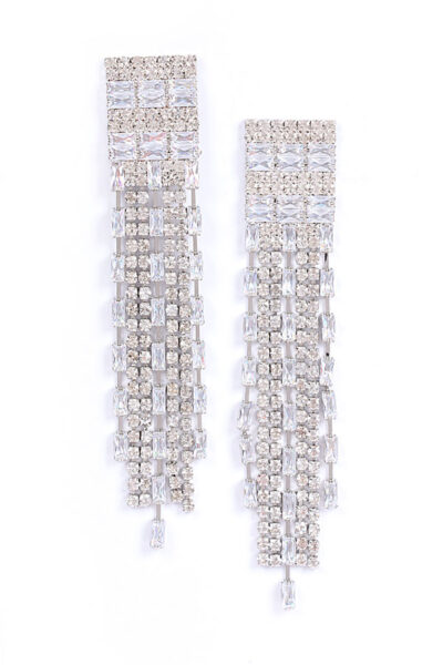 Rhinestone Tassle Earring